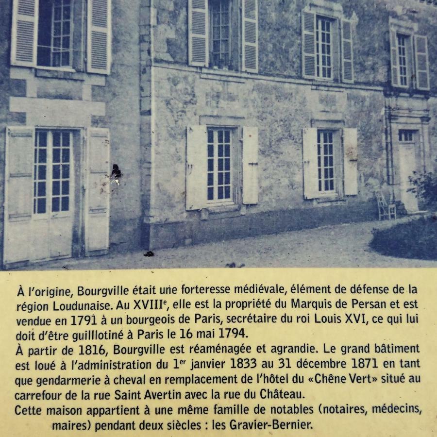 Domaine De Bourgville Monts-sur-Guesnes Экстерьер фото